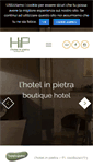 Mobile Screenshot of hotelinpietra.it